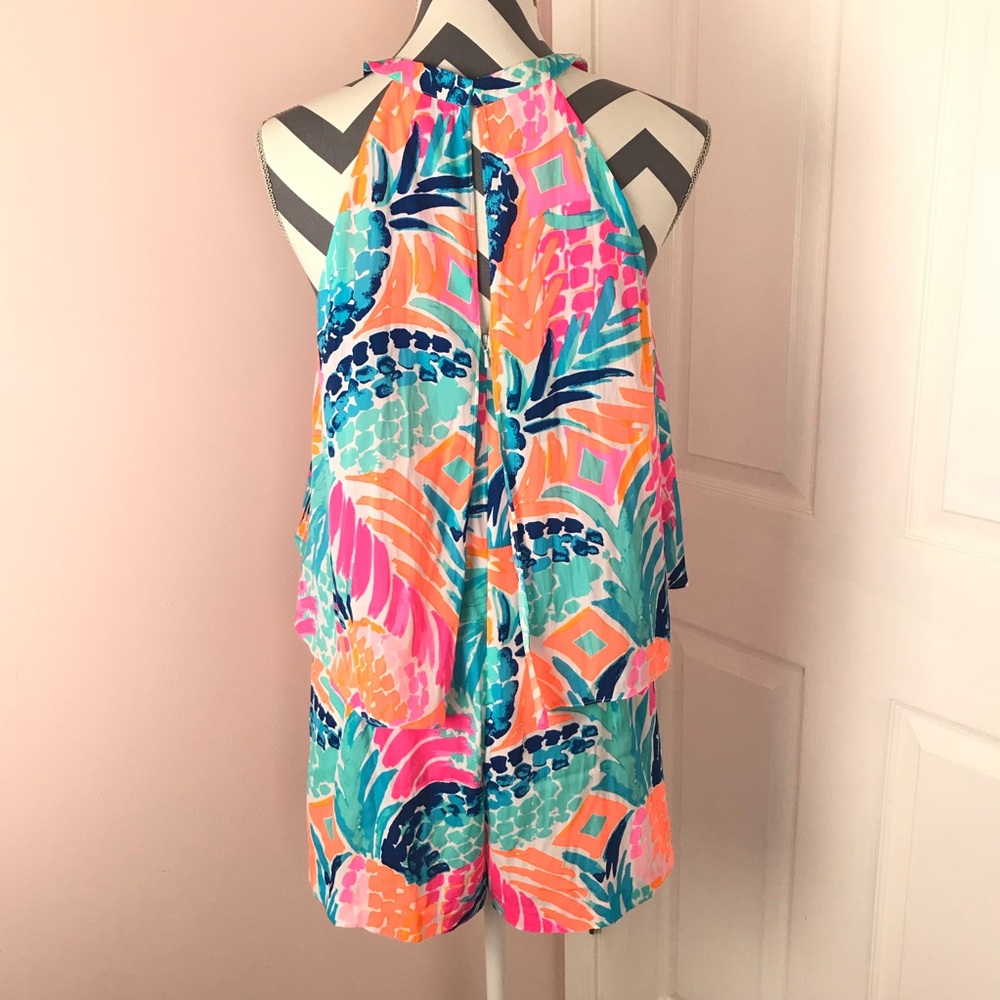 ❌SOLD❌ NEW Lilly Pulitzer Edona Print Romper - Picture 6 of 8
